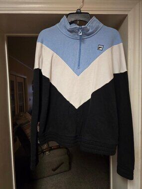 Fila 1/4-Zip Sweatshirt - Size XL